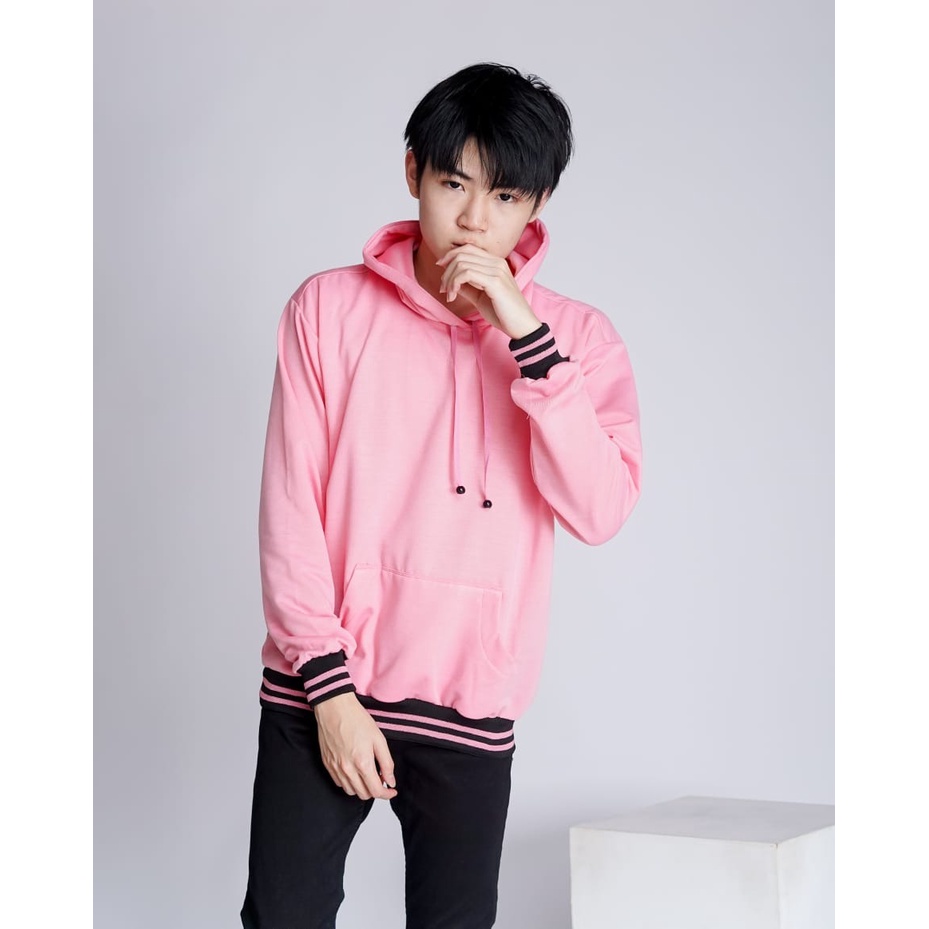 Alipio - Sweater Hoodie BASIC PEACH