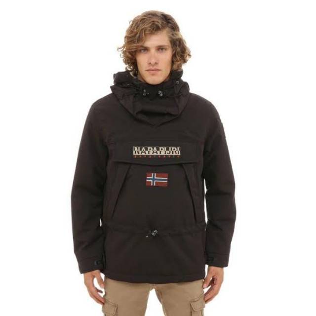 Jaket outdoor gunung napapijri skidoo rainforest winter snowboard down