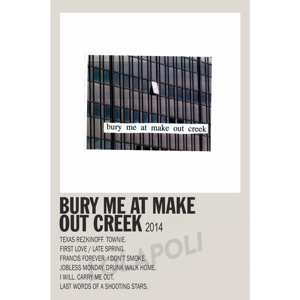 Poster Cover Album Bury Me At Make Out Creek - Mitski