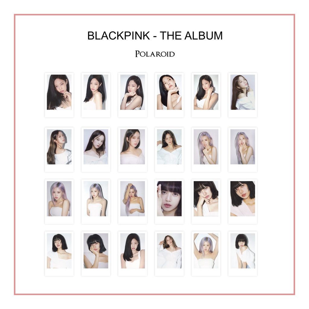 Polaroid Blackpink The Album