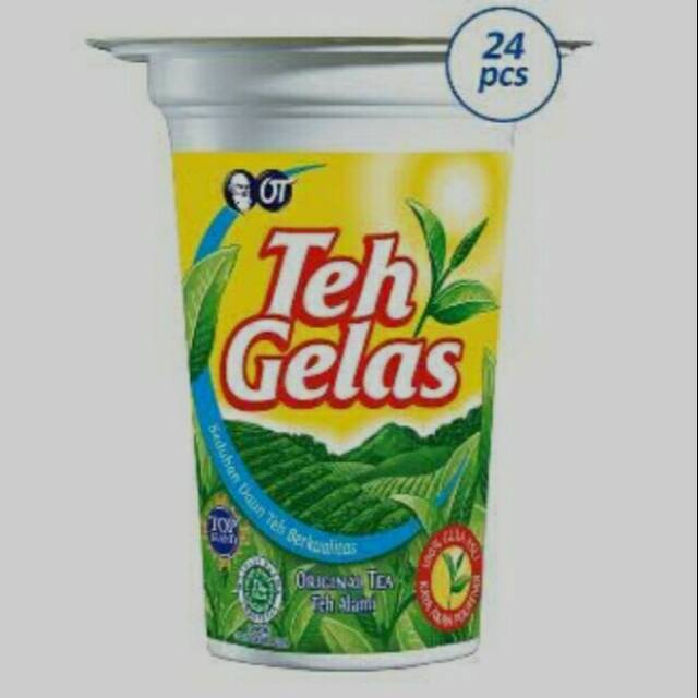 Teh Gelas Original cup 24x160ml