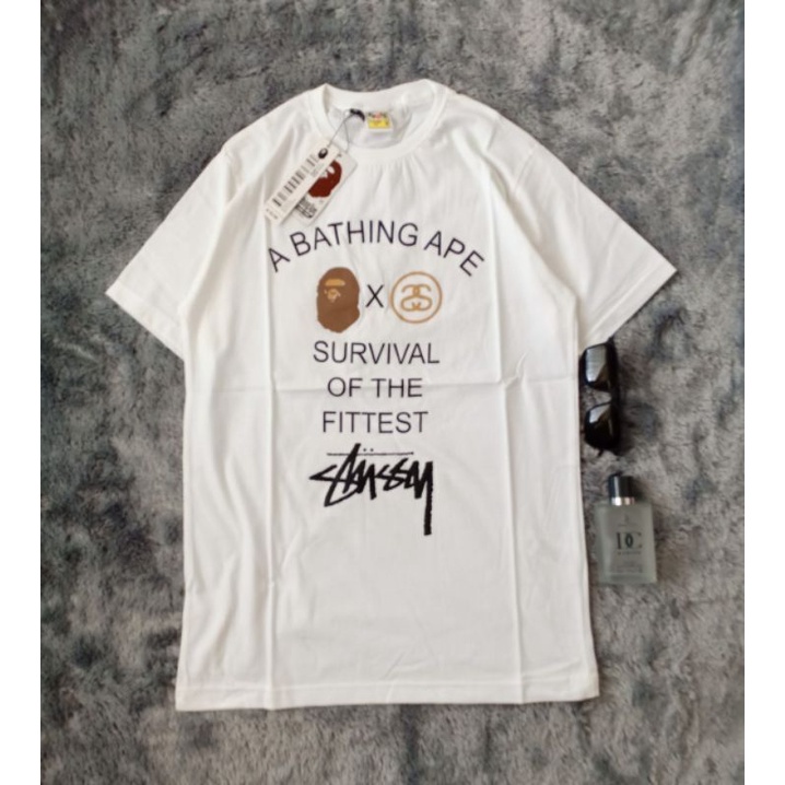 KAOS AAPE BATHING X STUSSY