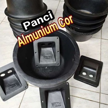 Tutup panci speaker 12 10 inc Almunium - horn tweeter tweter driver twiter