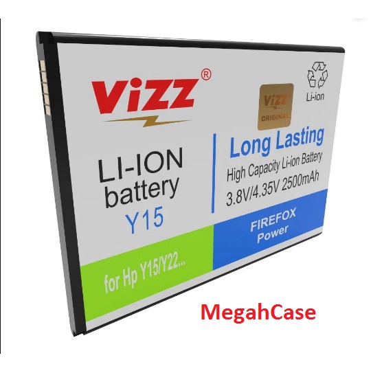 Baterai Vizz VIVO Y15 Y21 Y22 DOUBLE POWER VIZZ ORIGINAL