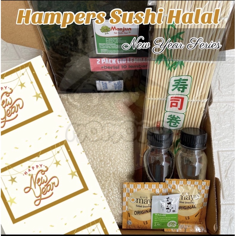 

PROMO Hampers Natal Lebaran Paket Sushi Set Komplit Lengkap dengan box