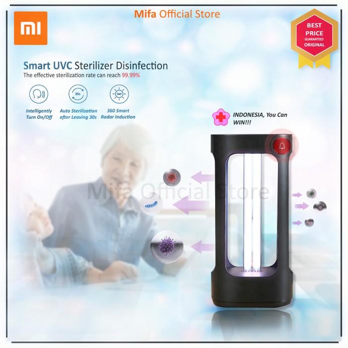 Xiaomi FIVE Steril UVC STERILIZATION Lamp DISINFECT UV Sterilzer Ruang