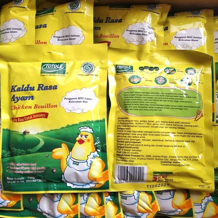 

ds001vv Totole Kaldu Rasa Ayam 100Gr Halal Fsfs201