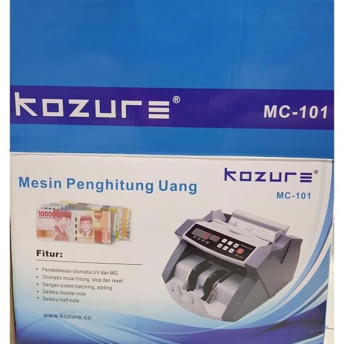 

ATK/ALAT TULIS KANTOR Alat Mesin Hitung Uang Kozure MC-101 TERLENGKAP