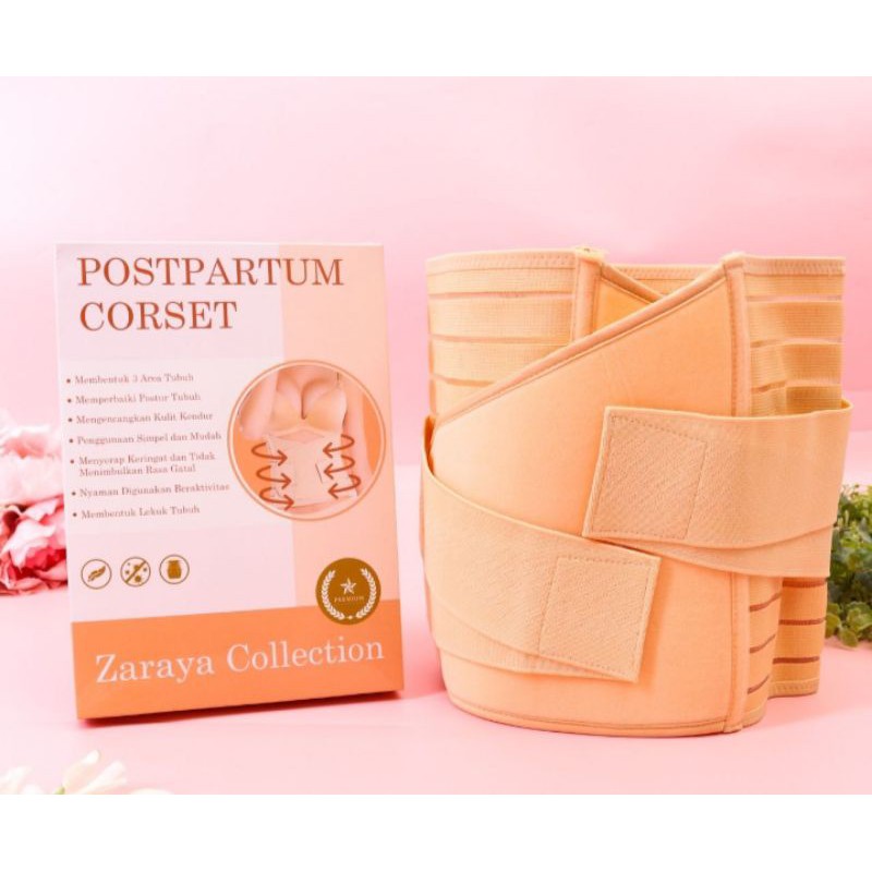 Postpartum Corset Nude ALL SIZE (S - L) by ORI ZARAYA COLLECTION#Korset Ibu Melahirkan