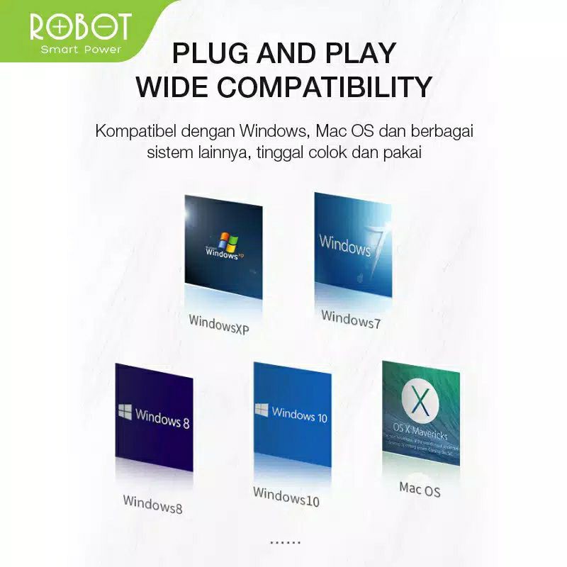 Robot EA10 USB 2.0 100Mbps Ethernet Hub Adapter