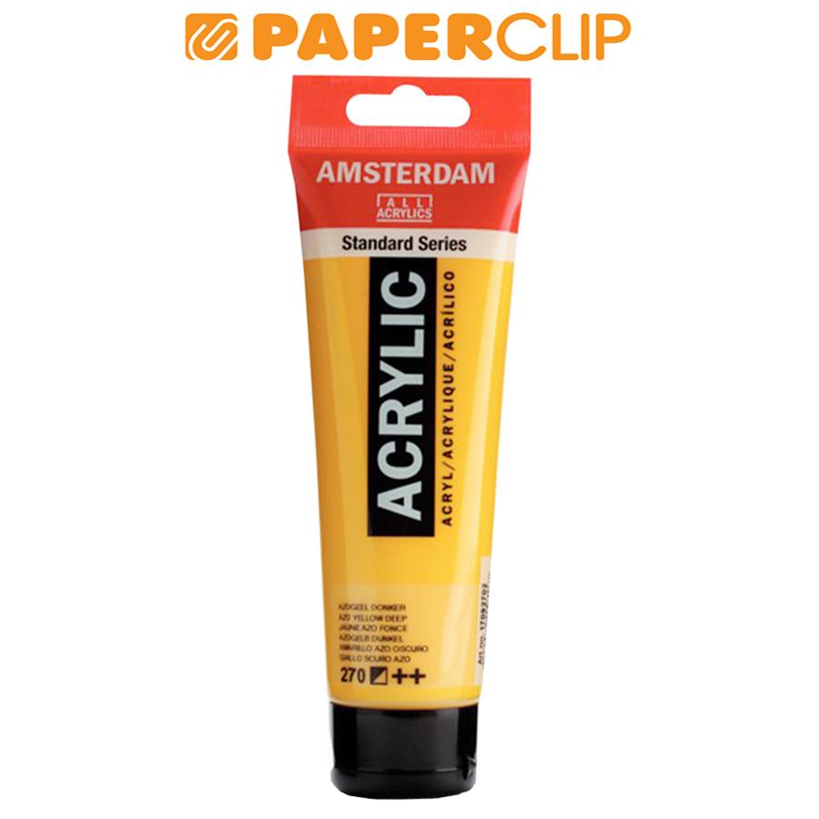 

CAT ACRYLIC AMSTERDAM 17092702AAC 120ML S1 AZO YELLOW DEEP