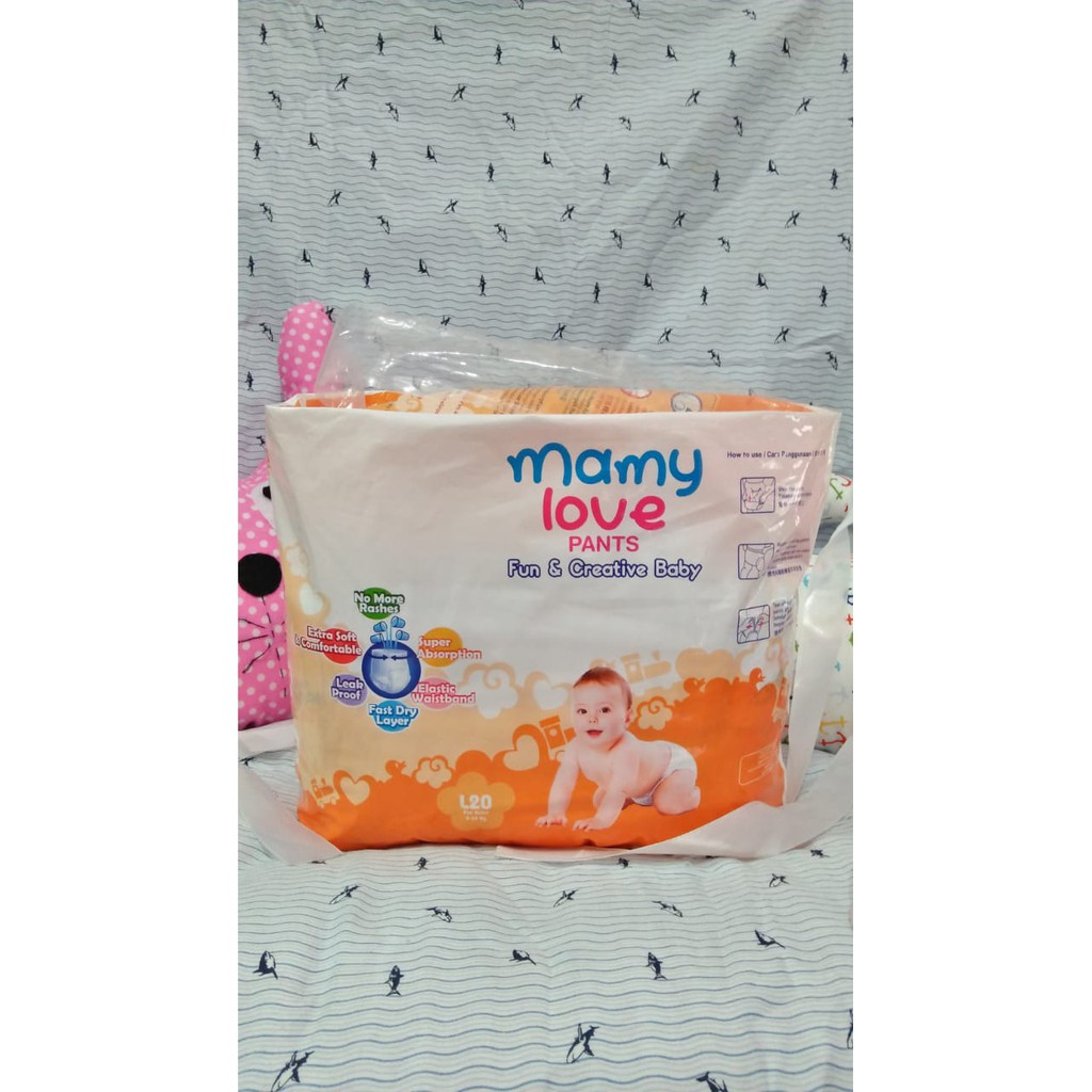 Mamy Love Pants L 20 - HTA SUSU / PAMPERS / DIAPERS