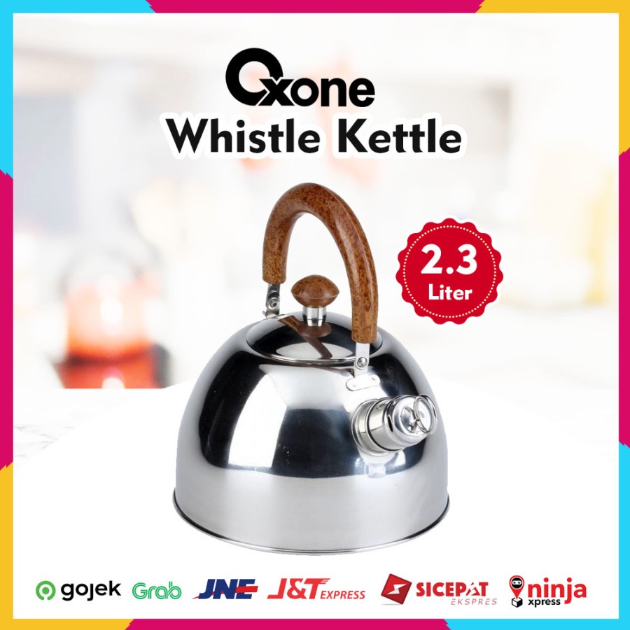 Teko Stainless Bunyi Oxone - Whistle Kettle High Quality