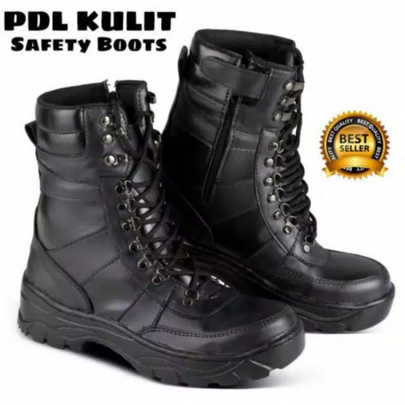 Sepatu Safety Boots pria PDL Terlaris Termurah Kickers Cobra