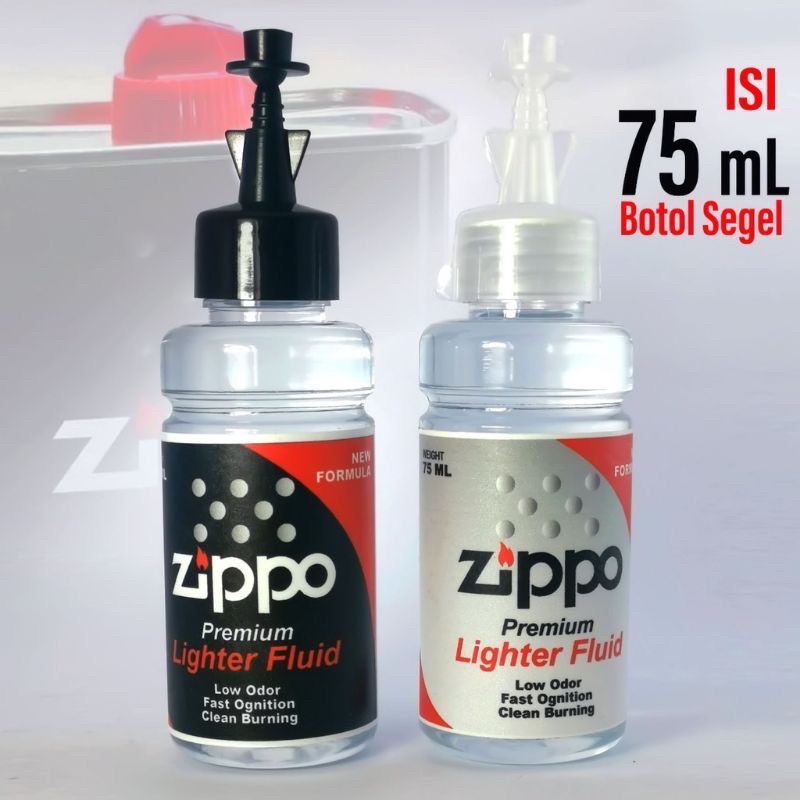 Minyak Zippo 75ml Minyak khusus Korek Zippo Ukuran Hemat 75ml