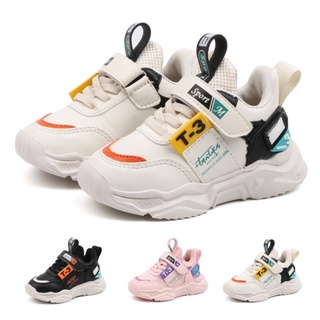 [Tokobig] Sepatu T3 Sport Sneakers Kids Shoes Non LED Sepatu Anak Size 21-35 Usia 1-8 Tahun