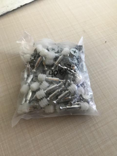 Baut Minifix Pendek Complete 15mm / Baut Knock Down 15mm