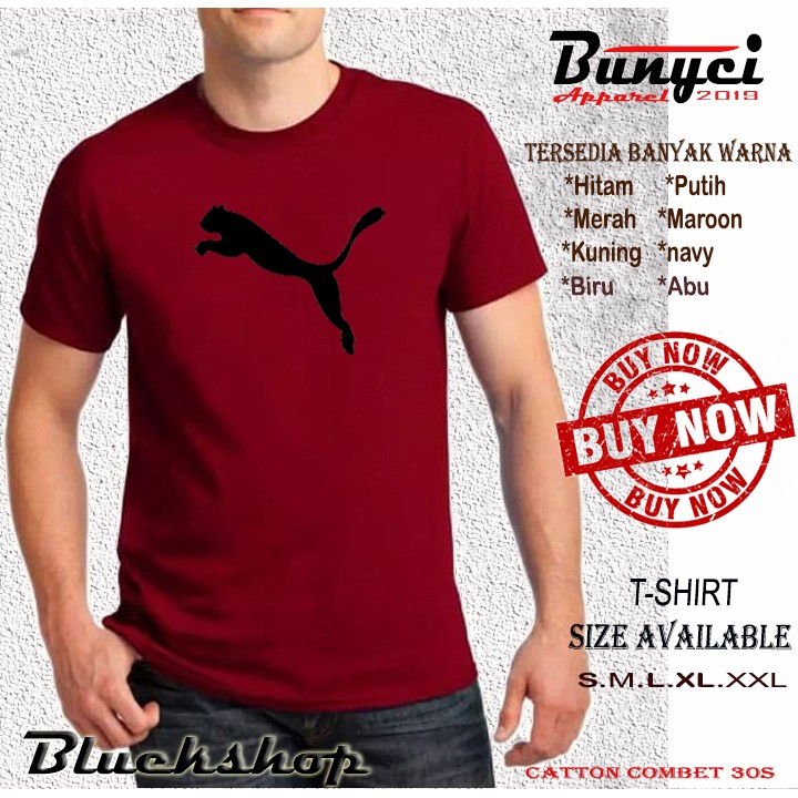 Bluekshop T Shirt Kaos  Puma  H Premium Fashion Pria  