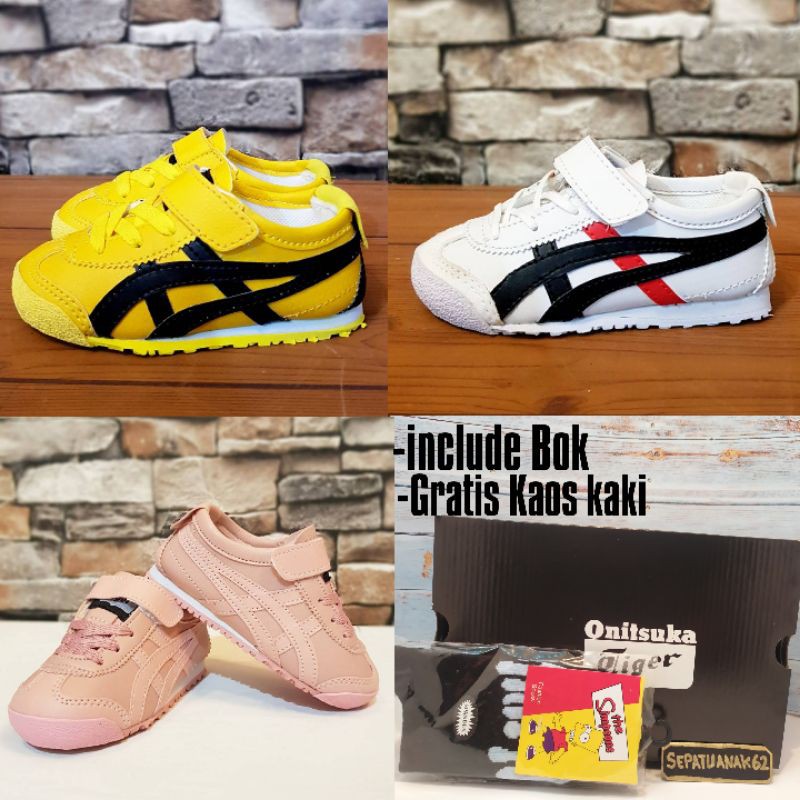 sepatu anak laki dan perempuan model tali perekat size 20-35 premium quality