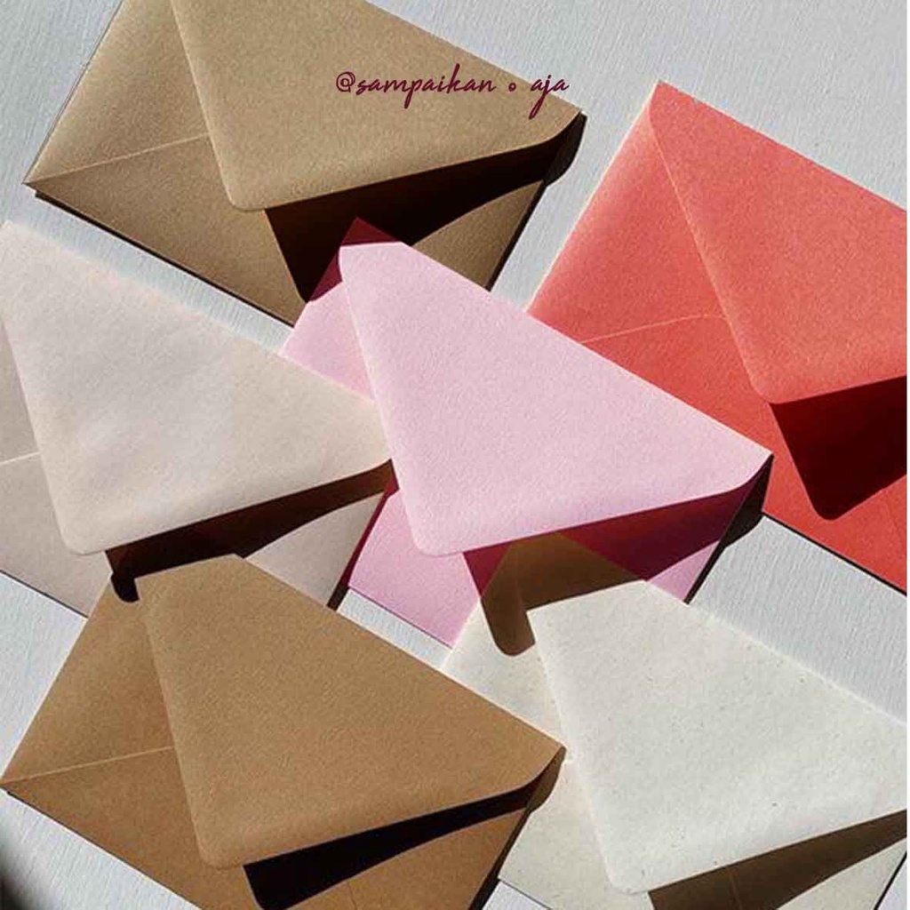 

AMPLOP KARTU UCAPAN A6 (10X15cm) / AMPLOP CRAFT VINTAGE / ENVELOPED