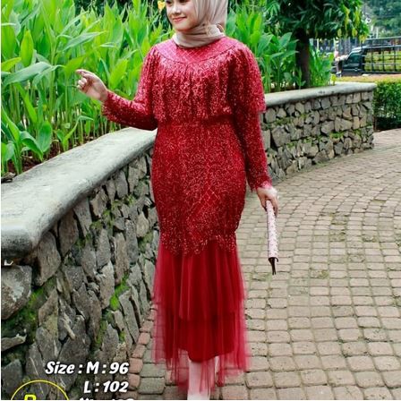 gamis kebaya preinty zinta berkualitas