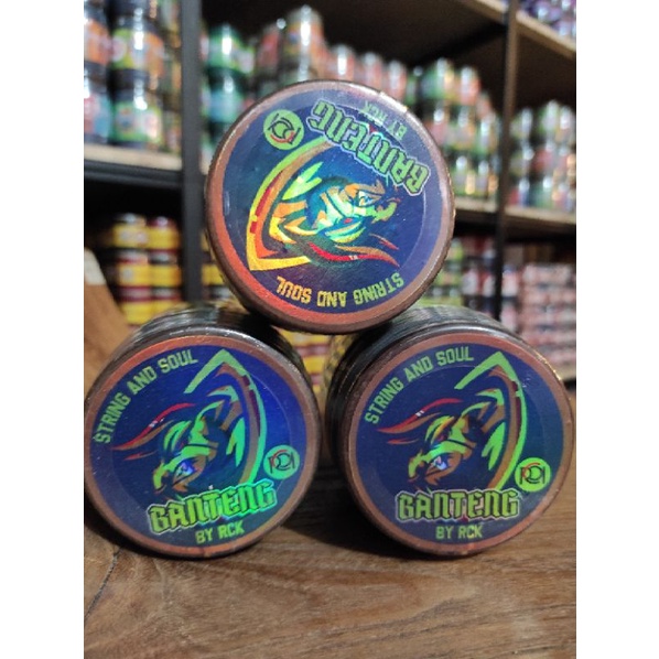 " Banteng " 6000 yard. Senar Gelasan Semi Matot by RCK for Turnament.( Hitam Impor).