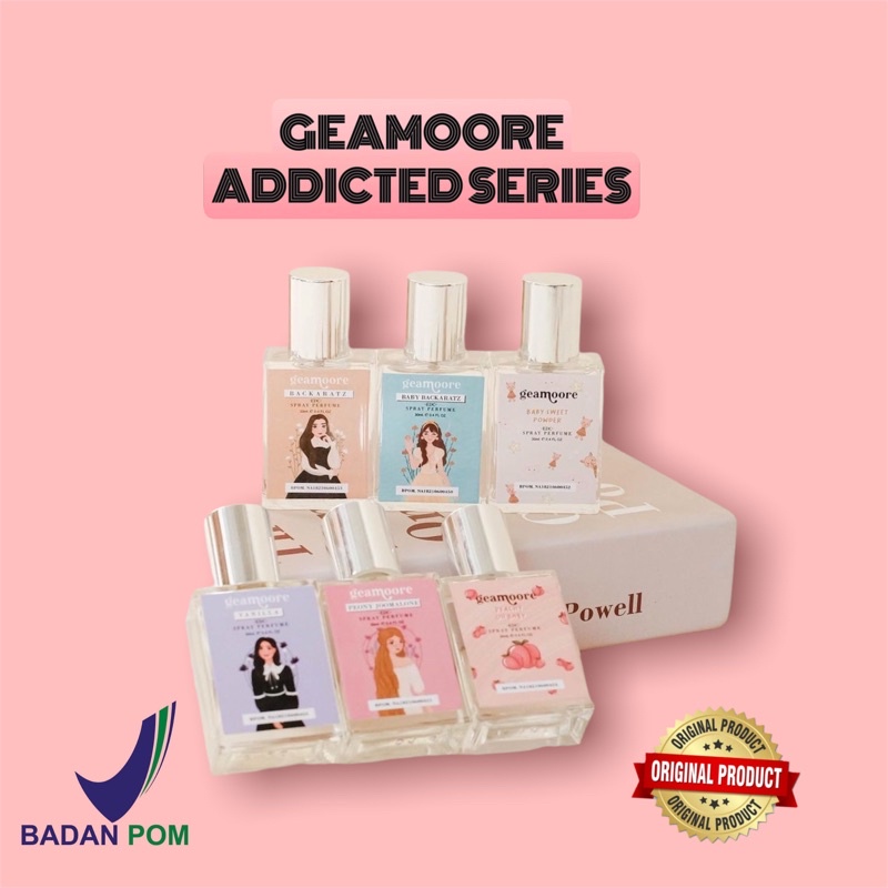 Geamoore Parfum Addicted Series 15ml - Parfum Geamoore | Parfum Wanita | Minyak Wangi Wanita