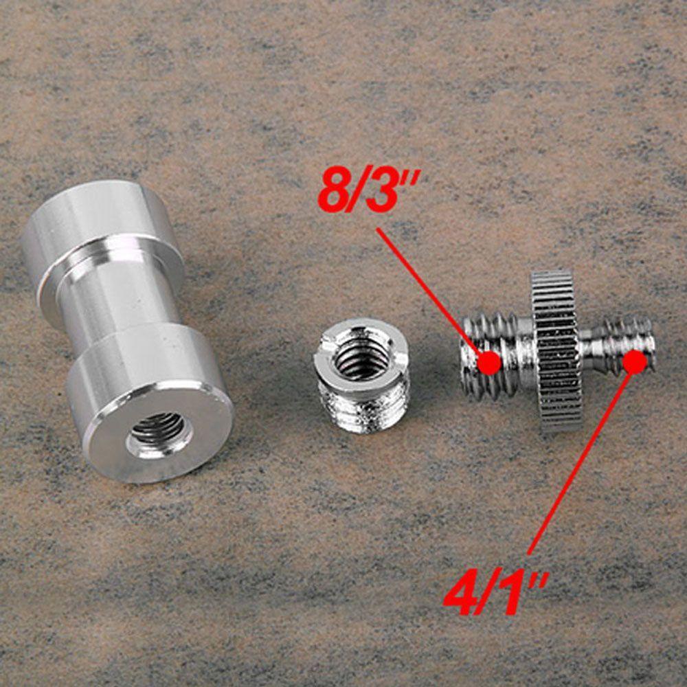 Agustina Thread Screw Mount Adapter Mount Aksesoris Kamera DSLR SLR Tripod Stand Kamera Flash Tripod