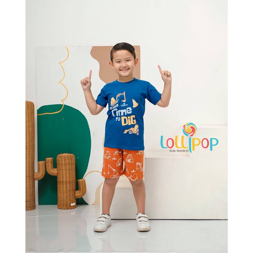 Setelan anak The Excavator Series by Lollipop