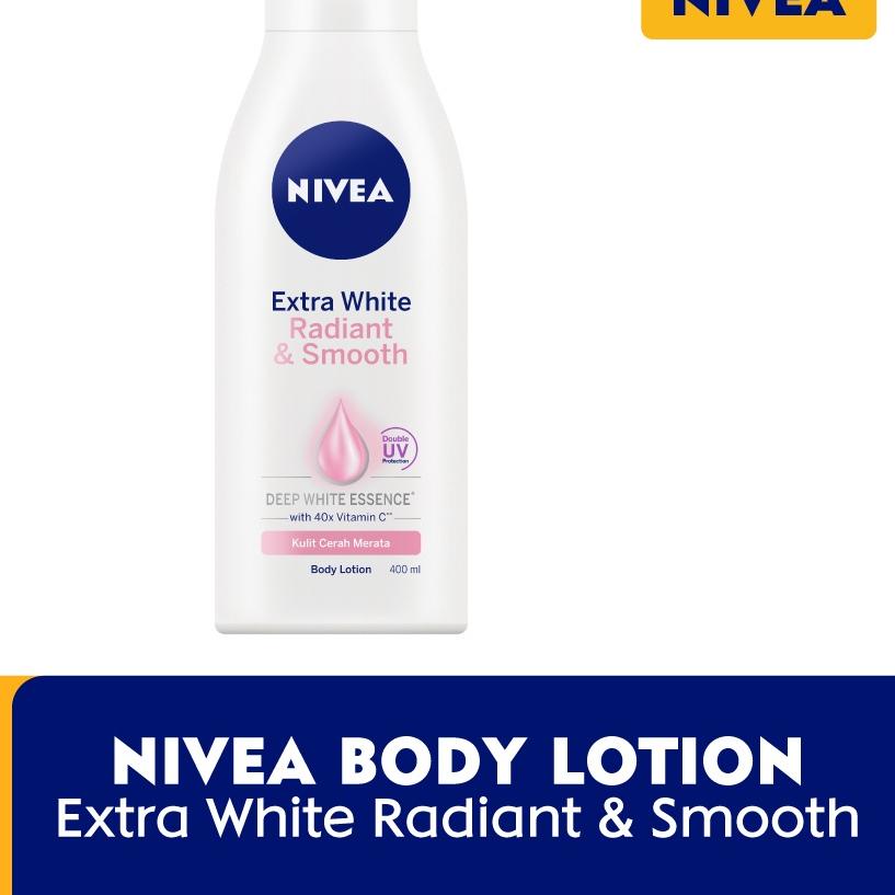 NIVEA Body Care Extra White Radiant & Smooth Lotion 400 ml [Pump]