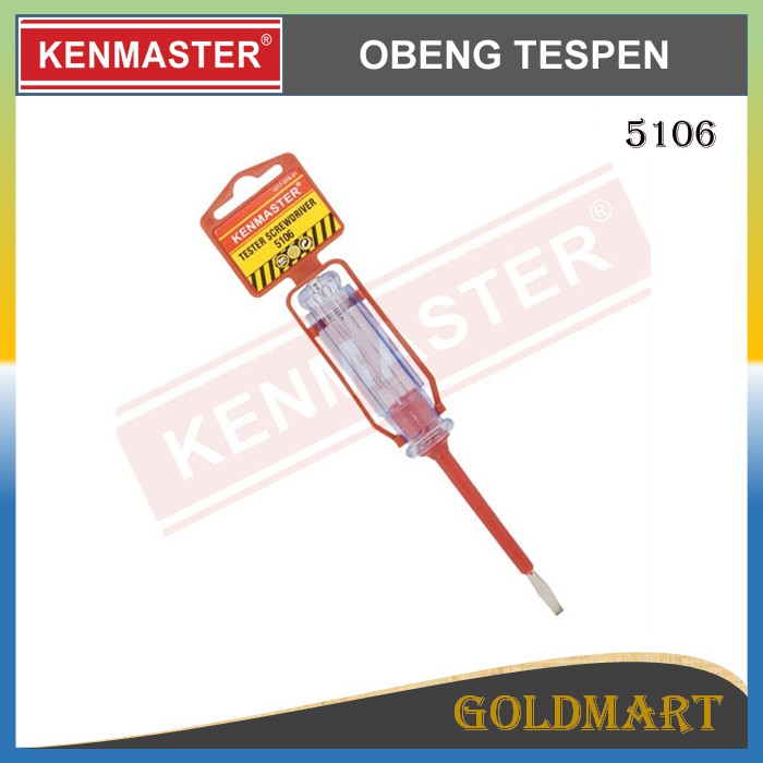 Obeng Tespen - Kenmaster Obeng Tes Pen - Tespen Listrik 5106