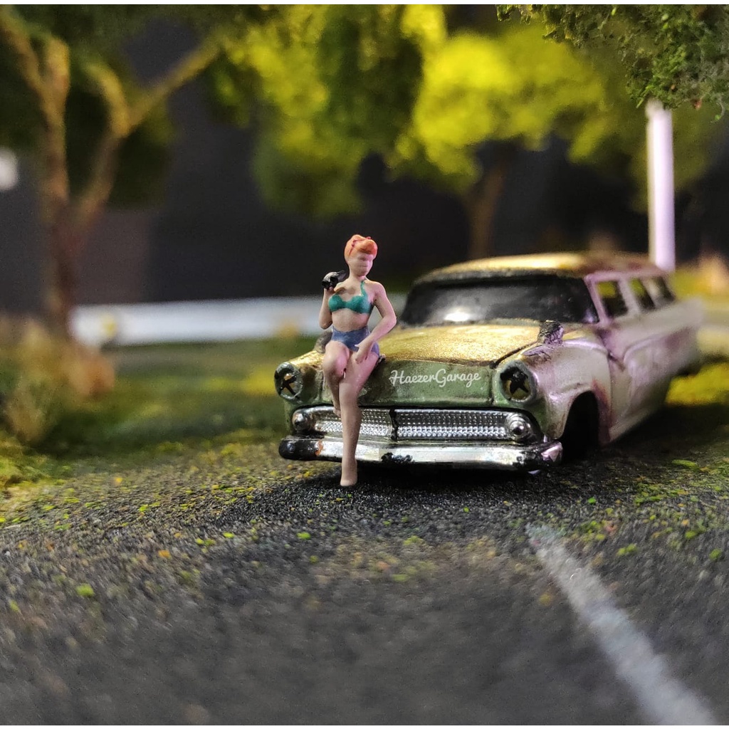 MIniatur Figure Yacht Kapal Pesiar Diorama 1/64 Marina Diecast - K3D