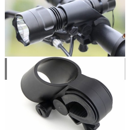 Bracket Penyangga Lampu Senter Stang Sepeda Lipat Seli Sepeda Mtb