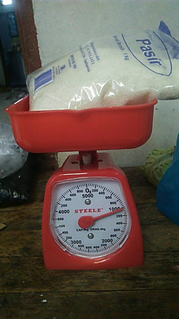 Timbangan Kue Dapur 5kg Fujika Kitchen Scale High Precision Dgn Mangkok Kotak Serbaguna