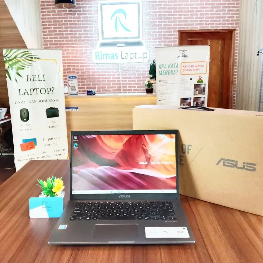 ASUS CELERON RAM 4GB SSHD 1TB BEKAS SECOND