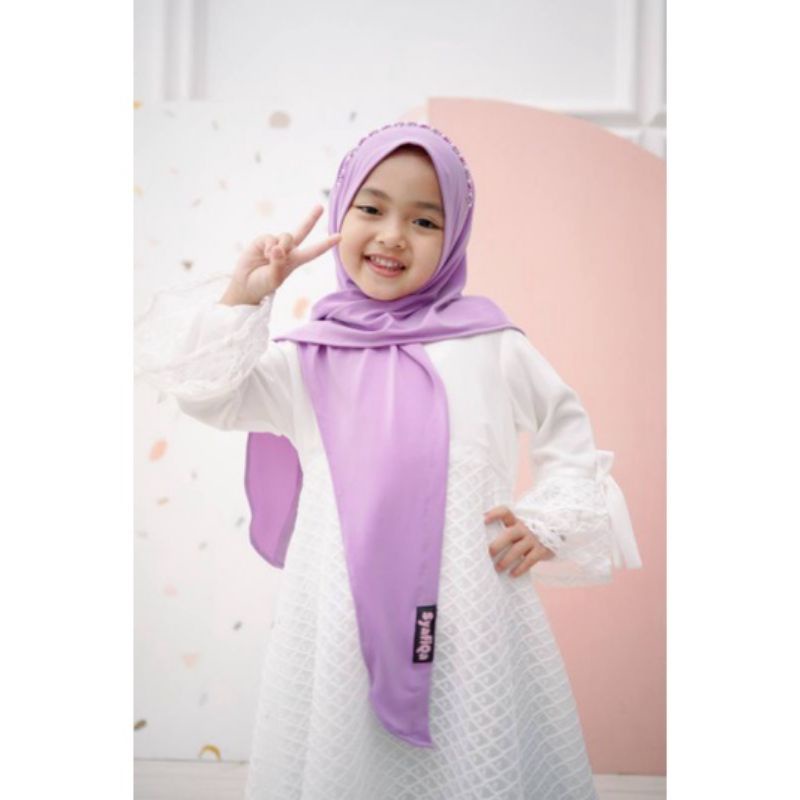 Afsheenastore Jilbab Anak Perempuan Pashtan Ayesya By Syafiqa Katalog 1