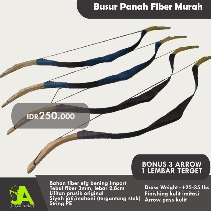 new01 Busur panah horsebow fiber termurah
