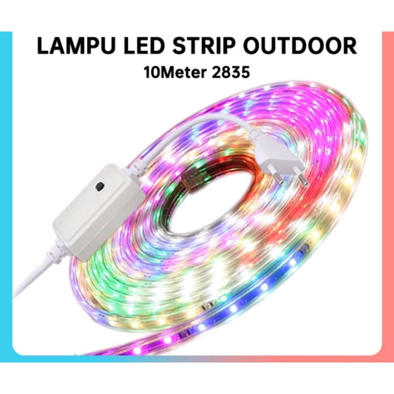 lampu seri selang ( led strip selang )