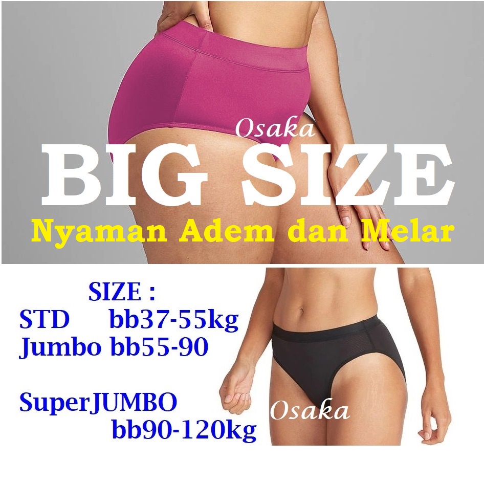 Celana Dalam Nyaman size STD dan JUMBO dan SUPER JUMBO Big size CD Wanita celana dalam wanita pakaian dalam wanita kancut cawet cangcut cewek