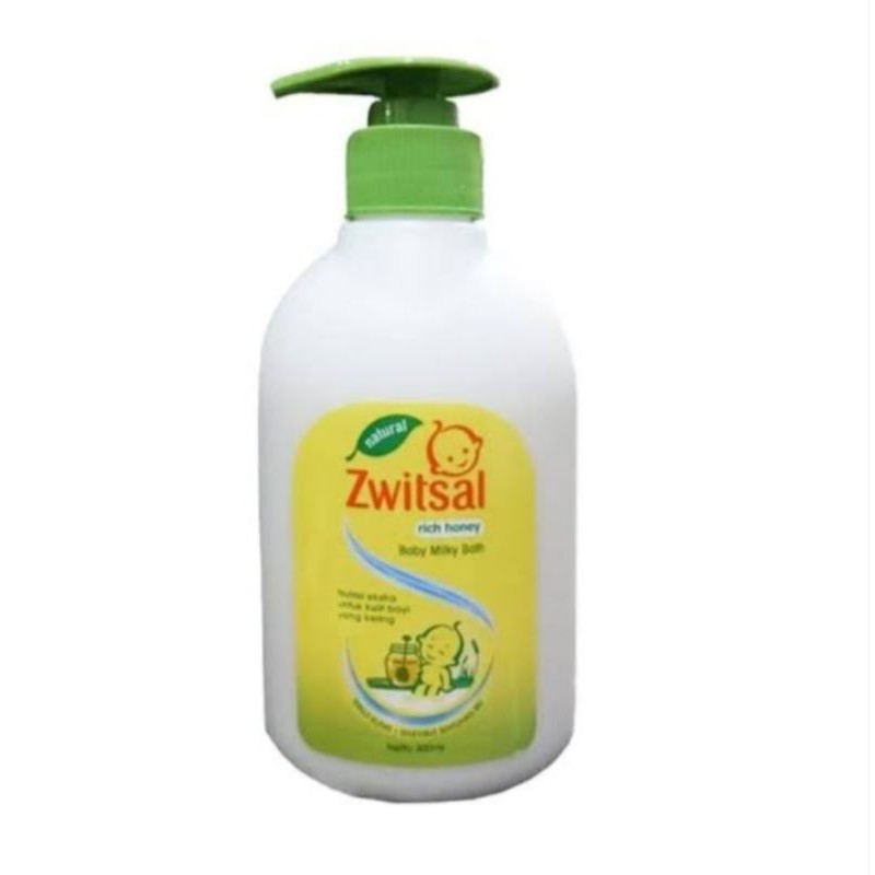 Zwitsal Rich Honey Baby Milky Bath 300ML