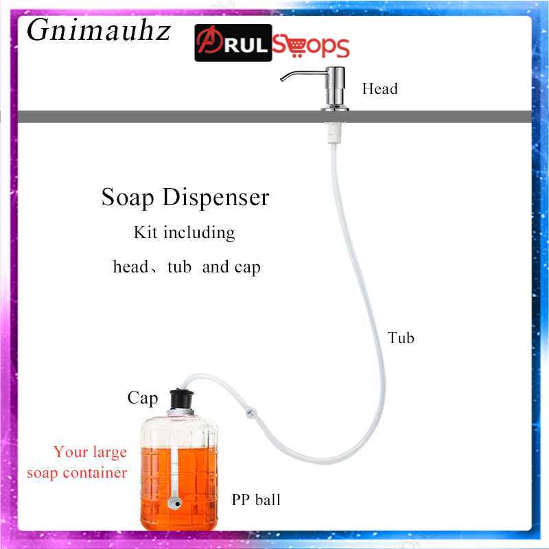 ARS - Gnimauhz Tempat Sabun Selang Keran Air Soap Dispenser 1.2M - FZ120