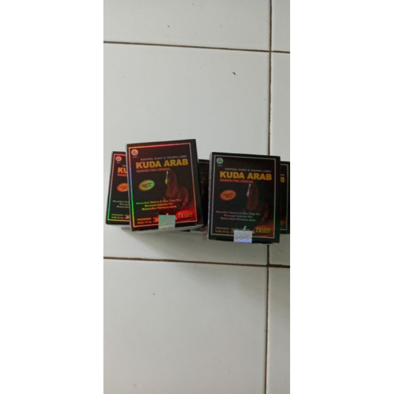 Kapsul Kuat KUDA ARAB Original