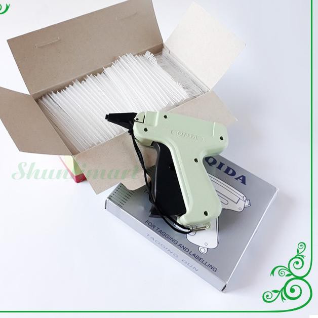 

Muraahh - Paket Tag Gun + 1 Box Tag Pin Alat Memasang Label Baju Sepatu Tas Aksesoris