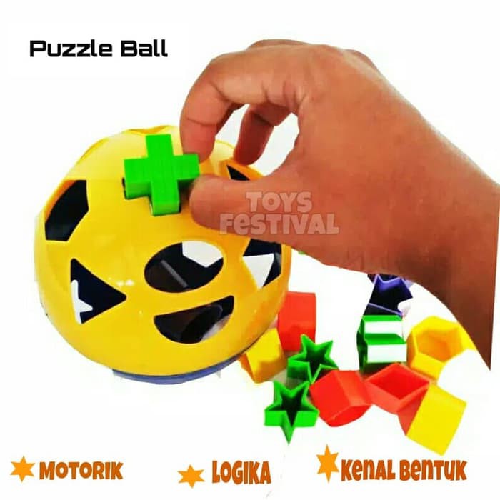 Mainan Puzzle Bola IM-3007 Mainan Edukasi Balita