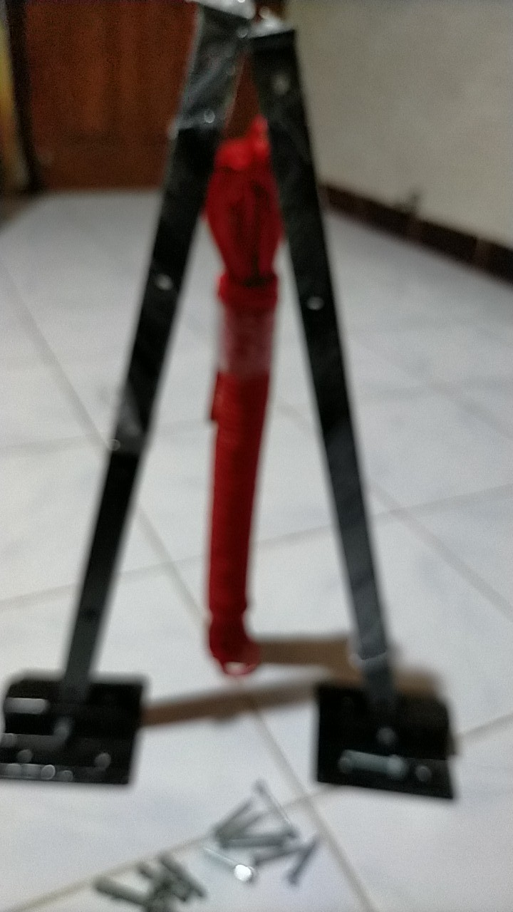 Jemuran Dinding Lipat 4 Baris.panjang Besi 50cm