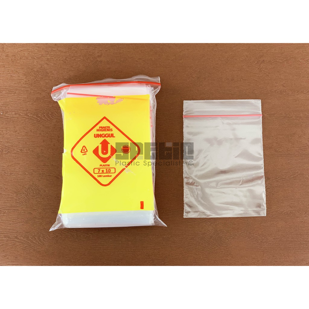 Plastik Klip 7x10 / Plastik Obat / Plastik Saos / Plastik Sambal / Ziplock 10x7 / Klip Bag 7x10