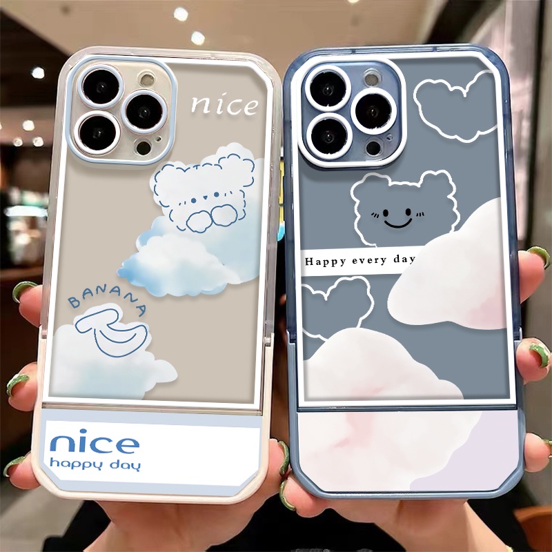 Soft Case Silikon TPU Transparan Shockproof Untuk iPhone 13 12 11 10 Pro XS Max X XR 8 7 6 6S Plus SE 2020