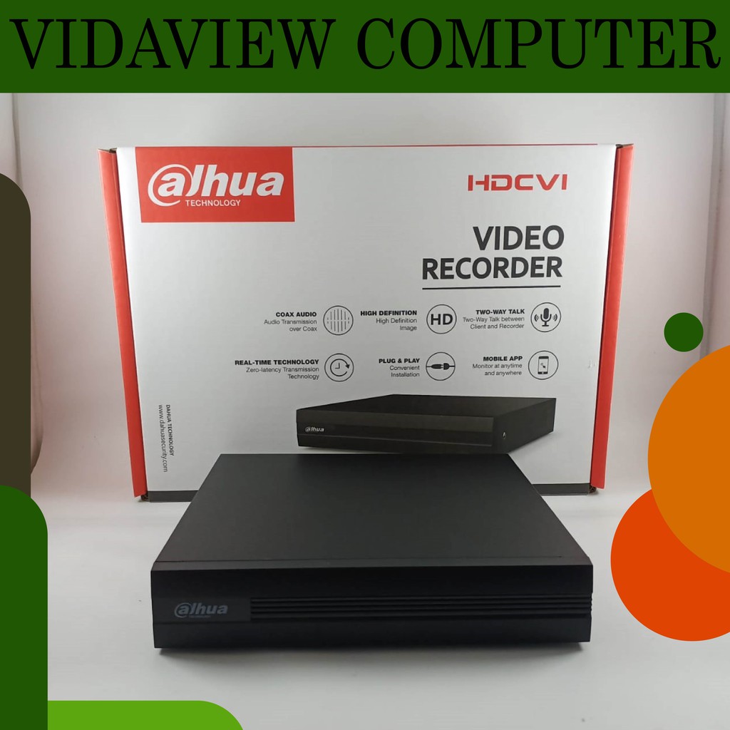 DIGITAL VIDEO RECORDER (DVR) DAHUA 4CHANNEL 2 MEGA PIXEL BERGARANSI RESMI