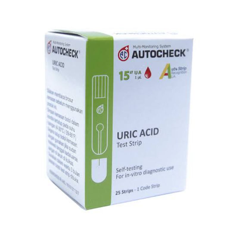 Strip isi ulang Autocheck / Strip Autocheck GCU / Strip Gula Darah / Strip Kolesterol / Strip Asam Urat / Strip Autocheck