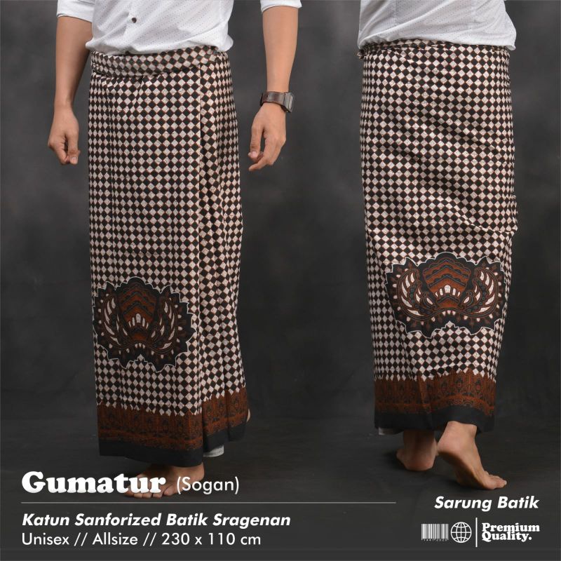 sarung pria batik solo Gumatur